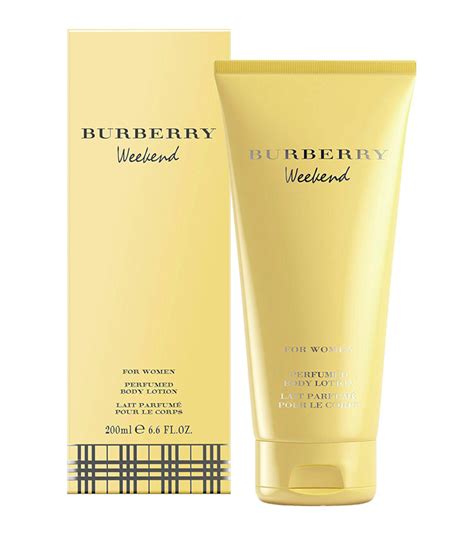 fragancia burberry body|burberry weekend body lotion 200ml.